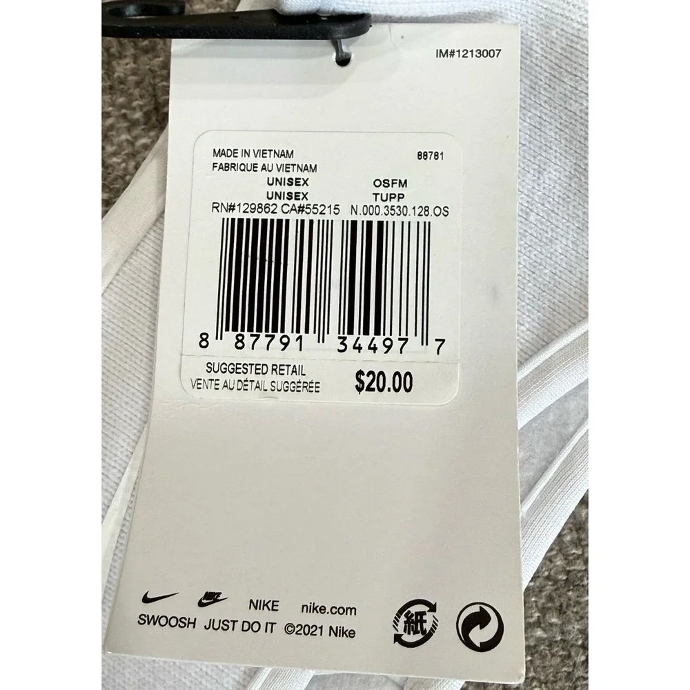 Nike Fleece Headband White